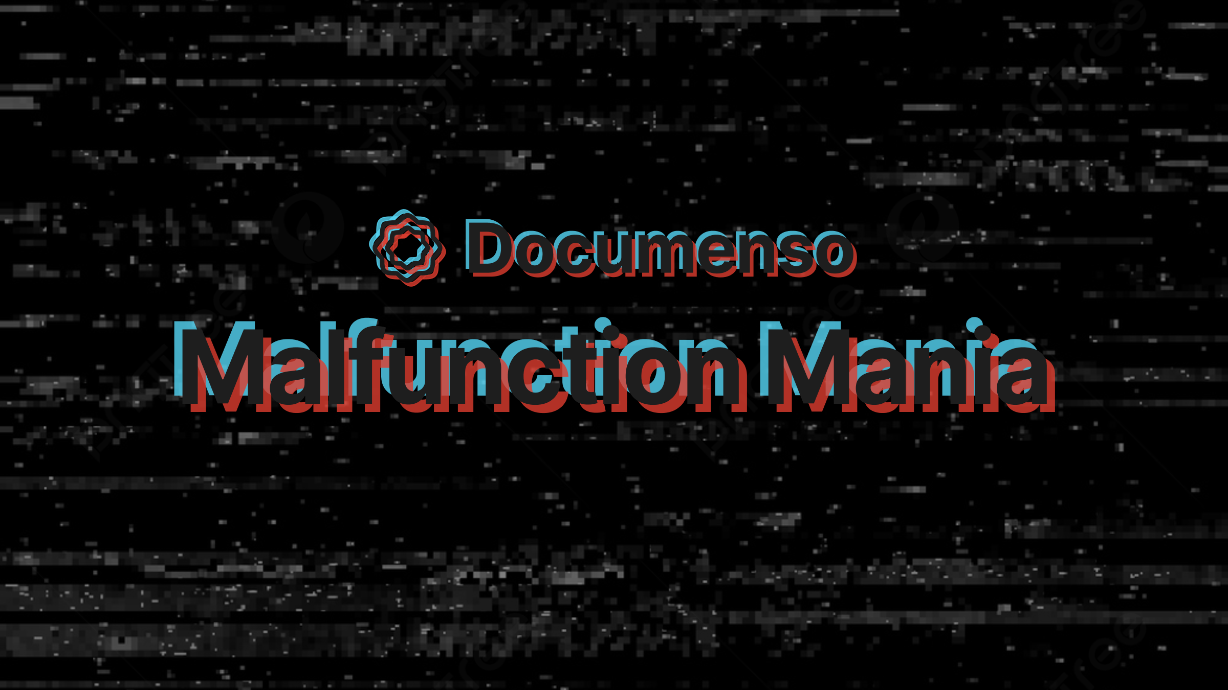 Malfunctioning Documenso Logo in broken colors